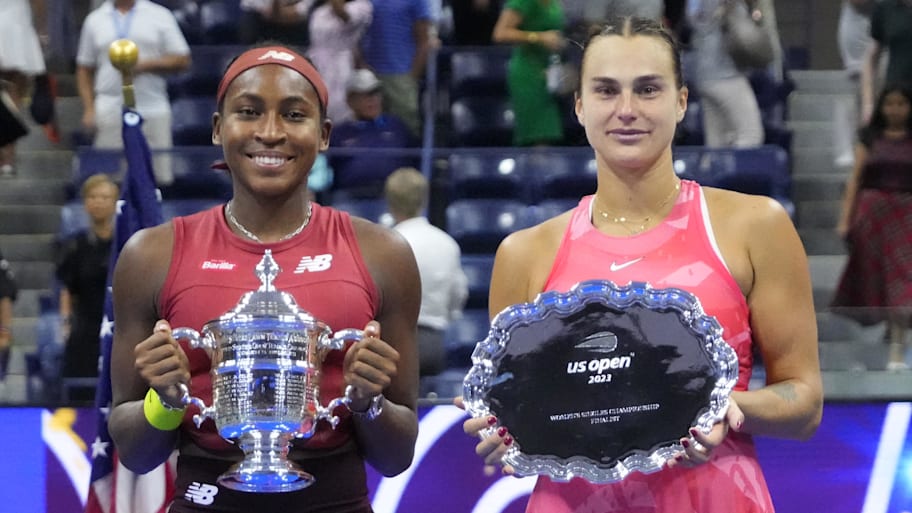 Coco Gauff and Aryna Sabalenka played for the U.S. Open title in 2023. Sabalenka went onto win the following year after a tough defeat to Gauff. | Robert Deutsch-Imagn Images