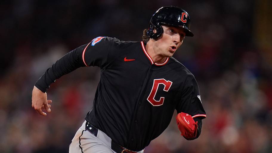 Cleveland Guardians right fielder Chase DeLauter 