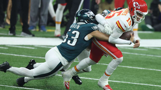 Philadelphia Eagles inside linebacker Zack Baun