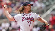 Atlanta Braves relief pitcher Grant Holmes has been likened to Kenny Powers