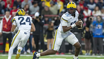 Michigan Wolverines quarterback Bryce Underwood