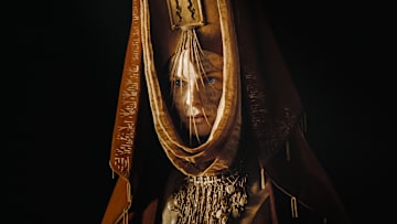 REBECCA FERGUSON as Lady Jessica in Warner Bros. Pictures and Legendary Pictures’ action adventure “DUNE: PART TWO,” a Warner Bros. Pictures release. Photo Credit: Courtesy Warner Bros. Pictures © 2023 Warner Bros. Entertainment Inc. All Rights Reserved.