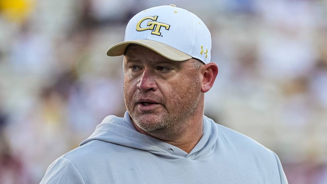 Oct 24, 2026; Atlanta, Georgia, USA; Georgia Tech Yellow Jackets head coach Brent Key shown during the game against the Boston College Eagles at Bobby Dodd Stadium at Hyundai Field. Mandatory Credit: Dale Zanine-Imagn Images