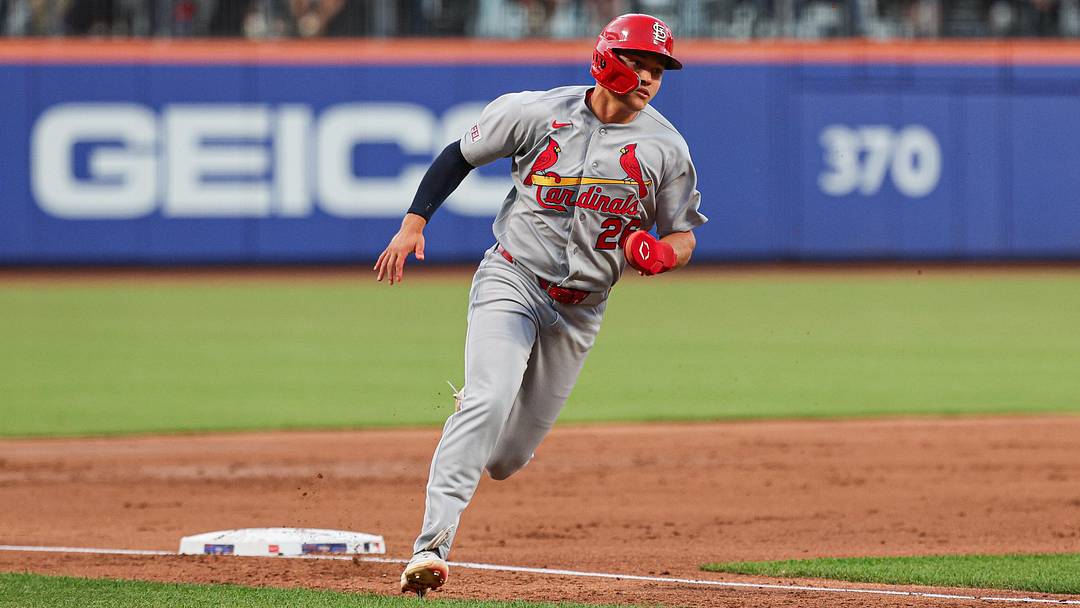 Jun 9, 2026; New York City, New York, USA; St. Louis Cardinals second baseman JJ Wetherholt (26) rounds third base and scores a run during the third inning against the New York Mets at Citi Field. Mandatory Credit: Vincent Carchietta-Imagn Images Jun 9, 2026; New York City, New York, USA; St. Louis Cardinals second baseman JJ Wetherholt (26) rounds third base and scores a run during the third inning against the New York Mets at Citi Field. Mandatory Credit: Vincent Carchietta-Imagn Images