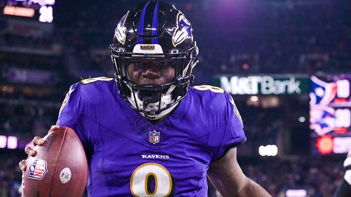 Baltimore Ravens quarterback Lamar Jackson