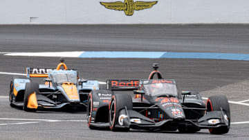 Christian Lundgaard, Rahal Letterman Lanigan Racing, Alexander Rossi, Arrow McLaren, IndyCar