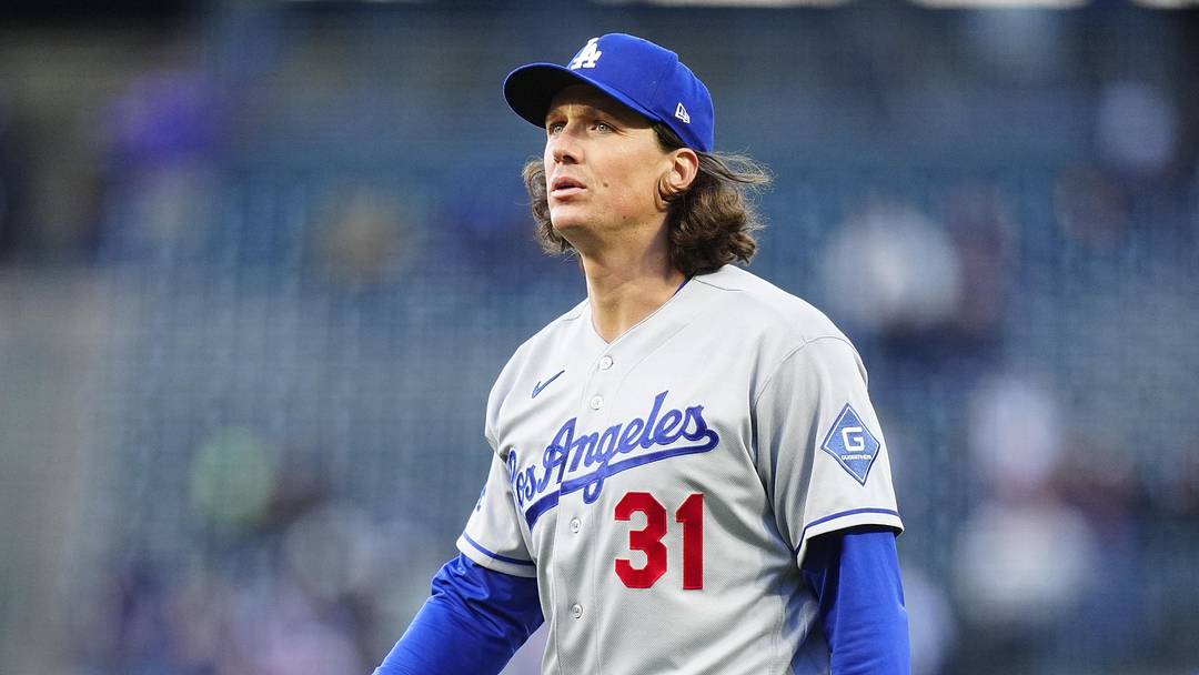 Los Angeles Dodgers starting pitcher Tyler Glasnow