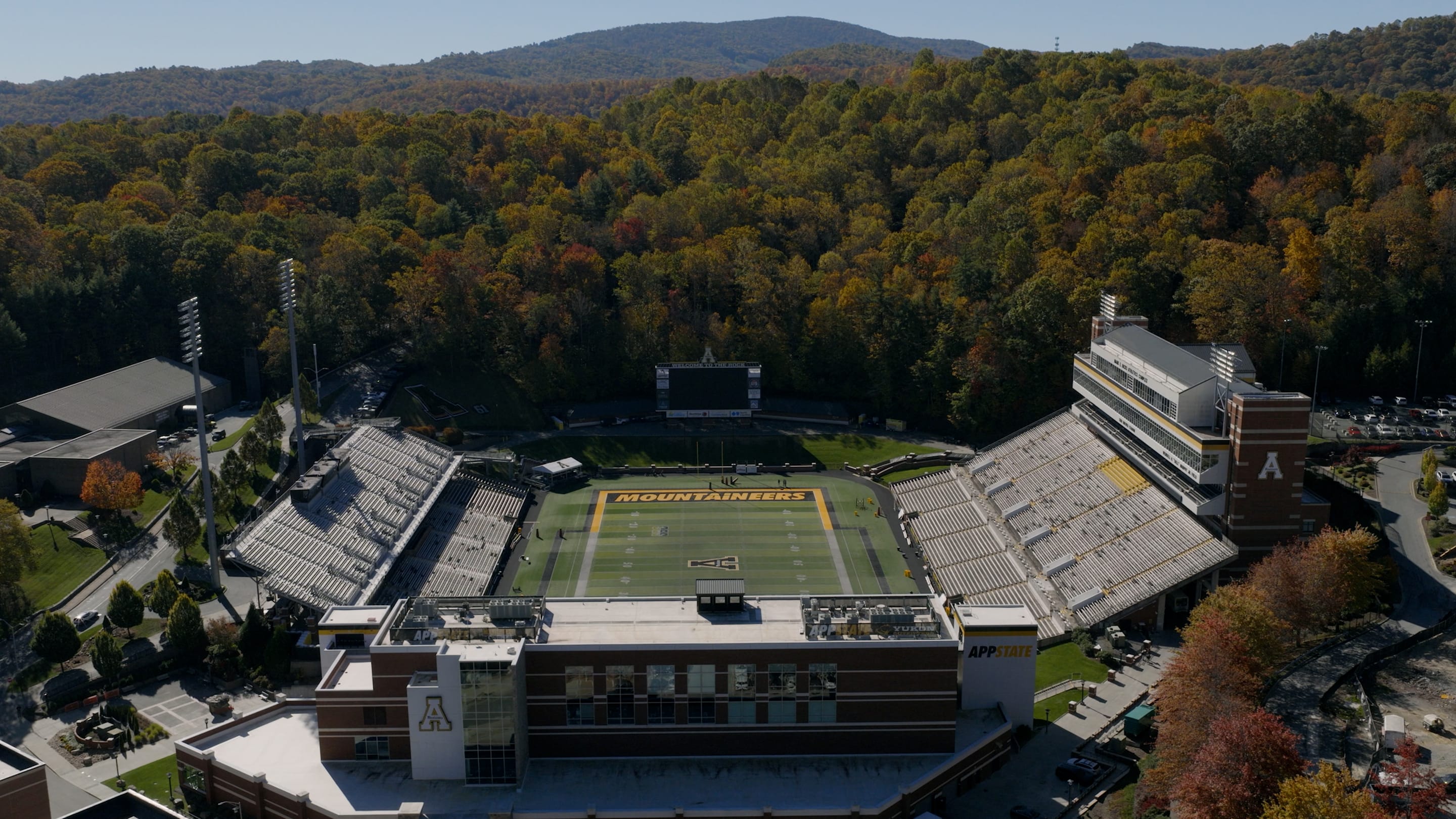 Stadium Wonders: Football and Foliage Converge at App State’s Kidd Brewer Stadium