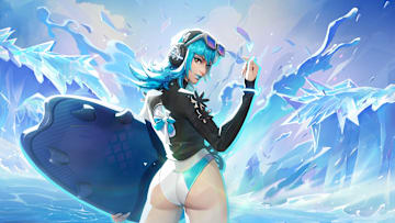 Luna Snow swimsuit skin in Marvel Rivals