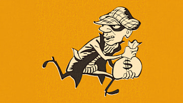 Who pulled off these heists has never officially been determined.