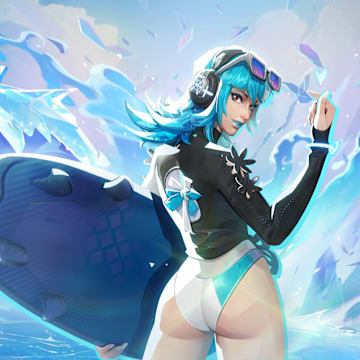 Luna Snow swimsuit skin in Marvel Rivals