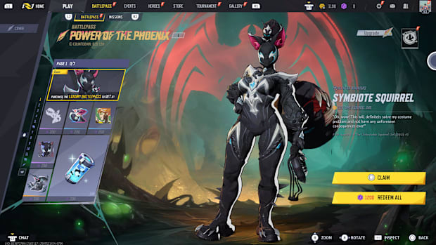 Marvel Rivals Season 3 Battle Pass page one