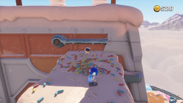 A hidden bot in Creamy Canyon.