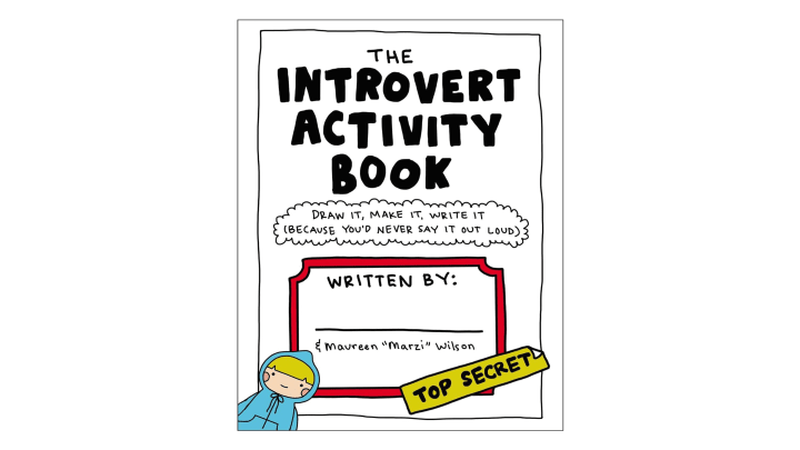 The cover of ‘The Introvert Activity Book.’