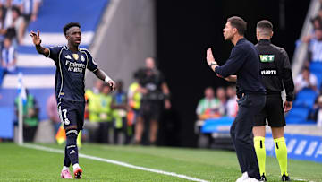 Die Beziehung zwischen Vinicius Jr. und Xabi Alonso ist bislang eine schwierige. 