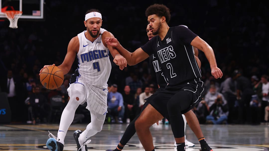 Jalen Suggs will step into a larger role with Paolo Banchero out of the lineup as the Orlando Magic try to improve to 2-0 in NBA Cup play.
