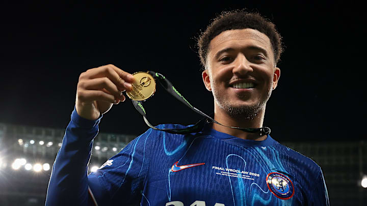 Jadon Sancho im Chelsea-Trikot Jadon Sancho im Chelsea-Trikot