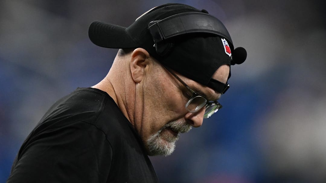 Washington Commanders head coach Dan Quinn Mandatory Credit: Lon Horwedel-Imagn Images