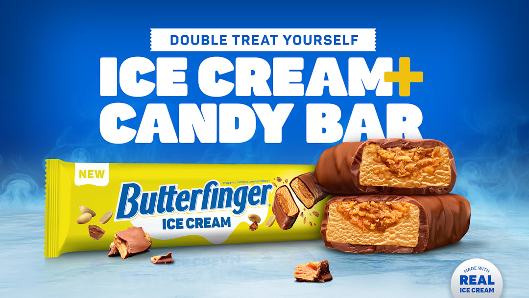 Butterfinger Ice Cream
