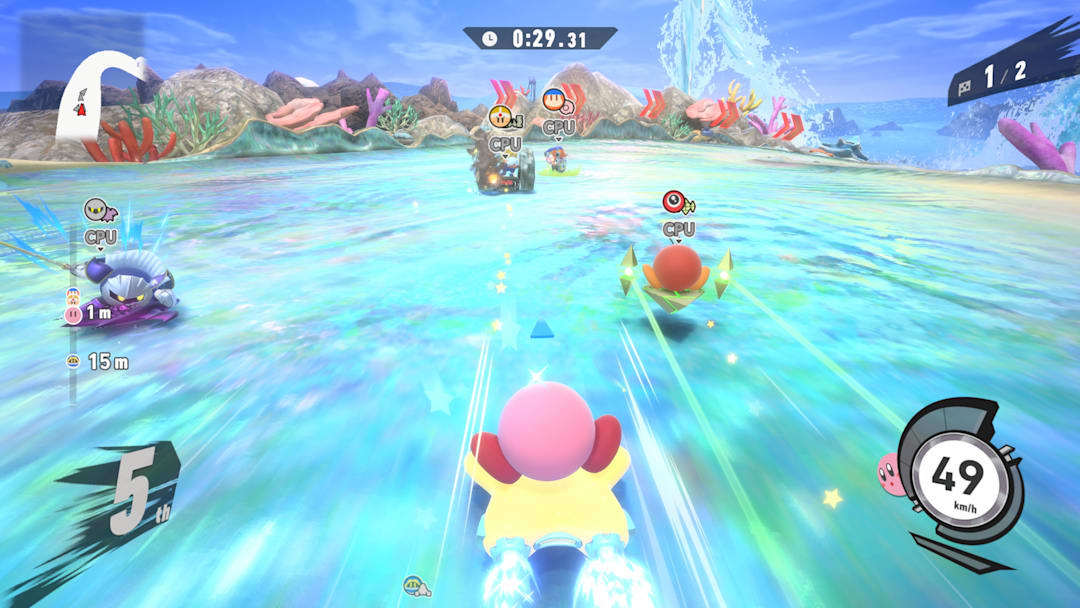 Kirby Air Riders promo