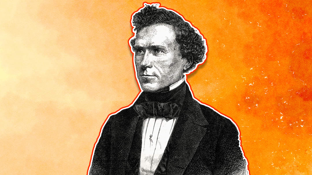 In the winter of 1861, former president Franklin Pierce found himself accused of treason.