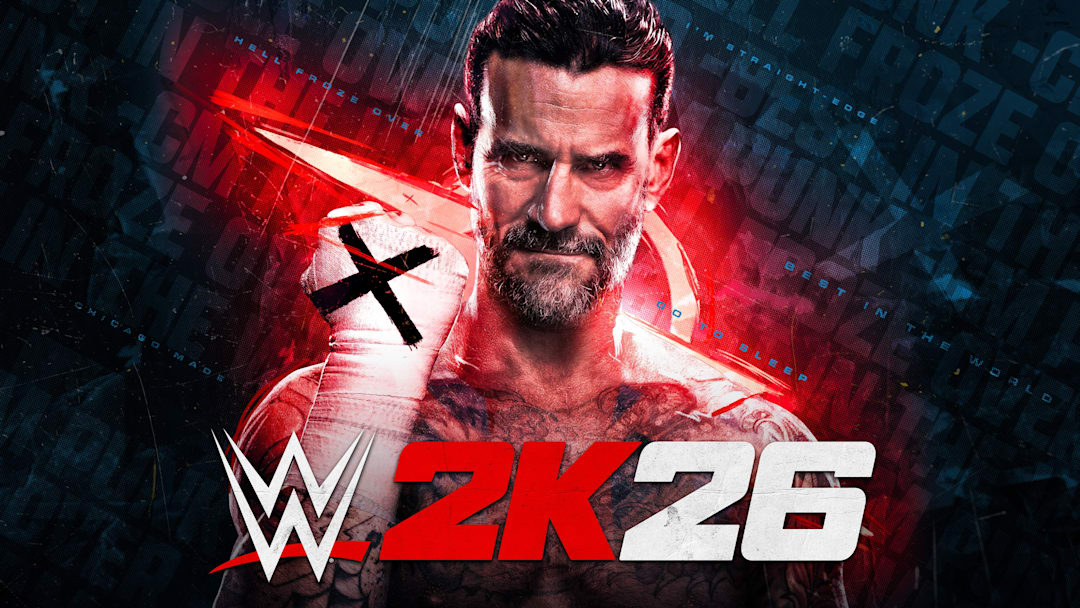 CM Punk WWE 2K26 Cover