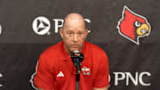 STILL FROM VIDEO: Jeff Brohm talks upcoming Kentucky game, moving on from losses