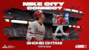 "Take on the Los Angeles Angels Nike City Connect Program, available in MLB The Show 22."