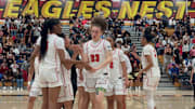 Etiwanda’s Grace Knox helped to guide the Eagles to a fourth straight CIF Southern Section Open Division final with a win over Mater Dei Saturday night.