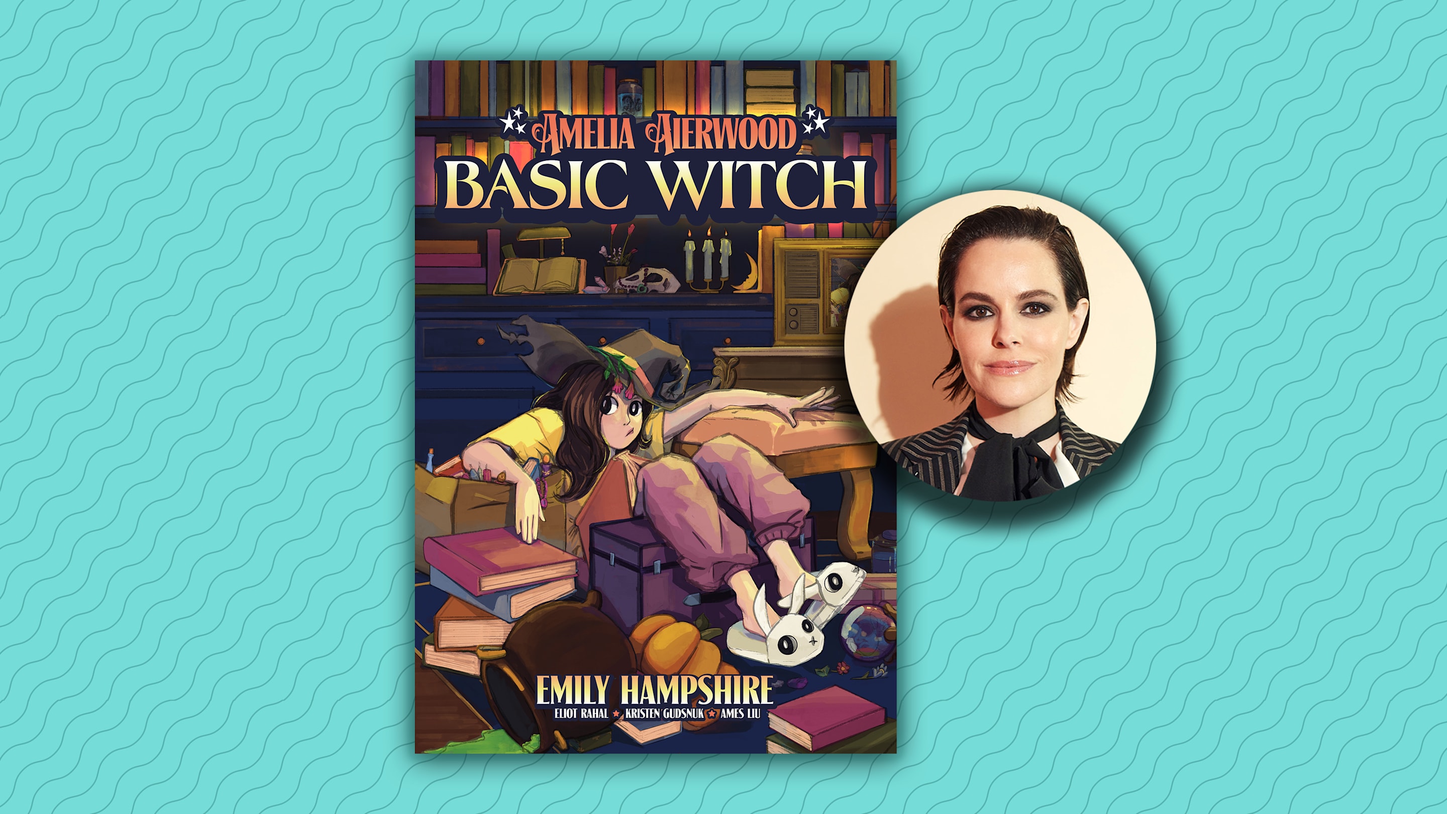 Emily Hampshire on Her New Graphic Novel, ‘Amelia Aierwood - Basic Witch’
