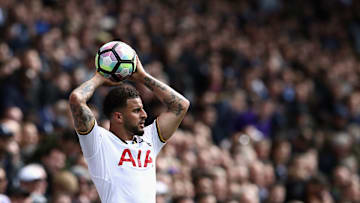 Kyle Walker in action for Spurs
