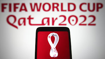 Il logo dei Mondiali in Qatar
