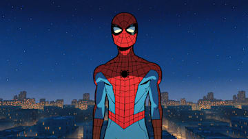 Peter Parker/Spider-Man (Hudson Thames) in Marvel Animation's YOUR FRIENDLY NEIGHBORHOOD SPIDER-MAN, exclusively on Disney+. Photo courtesy of Marvel Animation. © 2025 MARVEL. All Rights Reserved.