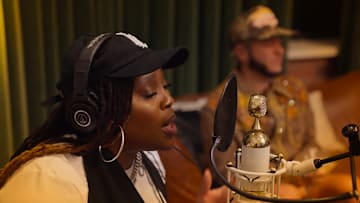 HITMAKERS. Denisia “Blu June” Andrews in episode 4 of HITMAKERS. Cr. Courtesy of Netflix © 2025