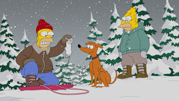 THE SIMPSONS: When Bart goes missing, the town puts together a search party to find him. After most give up hope, Sideshow Bob manipulates Millhouse into revealing where Bart is hiding in the all-new “Gone Boy” episode of THE SIMPSONS airing Sunday, Dec. 10 (8:00-8:30 PM ET/PT) on FOX. THE SIMPSONS ™ and © 2017 TCFFC ALL RIGHTS RESERVED.
