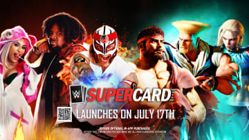 WWE SuperCard Street Fighter 6 Crossover Key Art.png