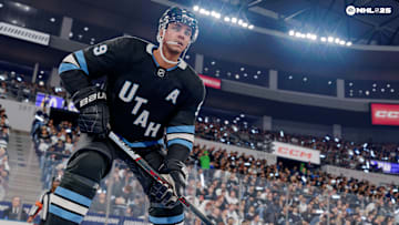 Clayton Keller of Utah Hockey Club in NHL 25