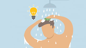 Bright ideas come to us in the shower for a reason.