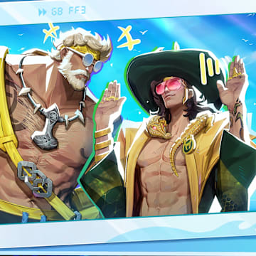 Loki and Thor swimsuit skins in Marvel Rivals