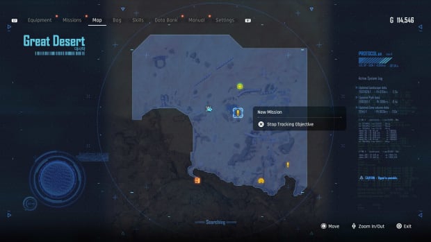 Stellar Blade fishing rod location map