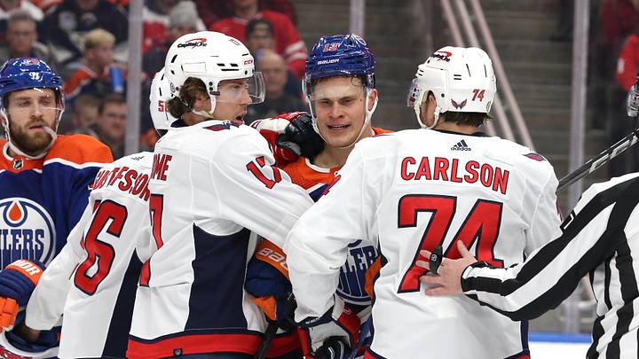 Dylan Strome, John Carlson, Washington Capitals