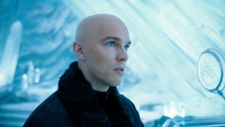 NICHOLAS HOULT as Lex Luthor. Courtesy of Warner Bros. Pictures