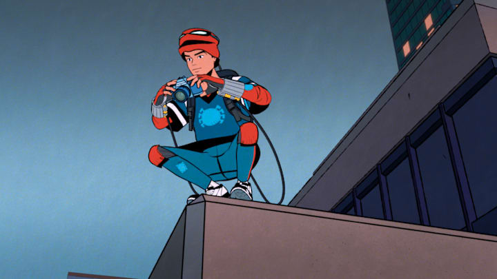 Peter Parker/Spider-Man (Hudson Thames) in Marvel Animation's YOUR FRIENDLY NEIGHBORHOOD SPIDER-MAN, exclusively on Disney+. Photo courtesy of Marvel Animation. © 2025 MARVEL. All Rights Reserved.