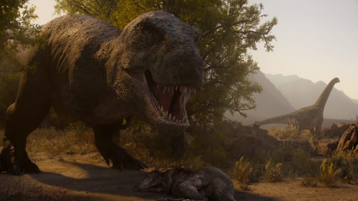 The Dinosaurs Production Still