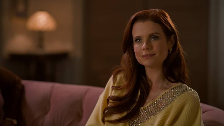 Sweet Magnolias. JoAnna Garcia Swisher as Maddie Townsend in episode 408 of Sweet Magnolias. Credit: Courtesy of Netflix/© 2025 Netflix, Inc.