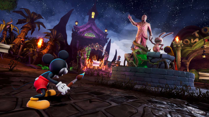 Disney Epic Mickey Rebrushed screenshot. Image courtesy Nintendo