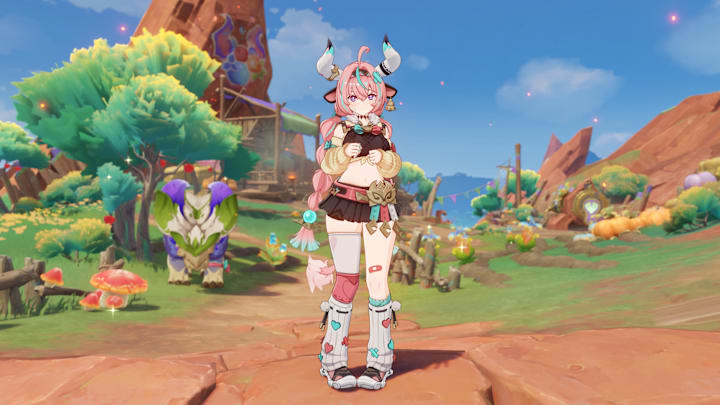 Genshin Impact screenshot of Varesa.