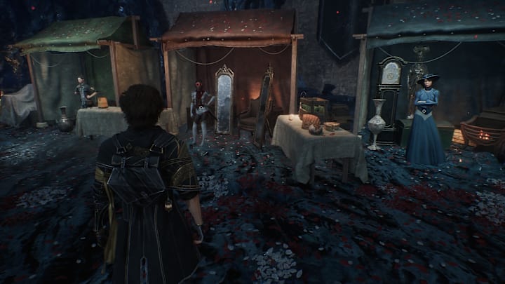 The festival tents in Clair Obscur: Expedition 33