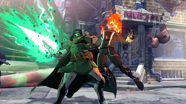 Marvel Tōkon: Fighting Souls Dr. Doom and Ghost Rider
