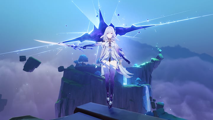 Genshin Impact screenshot of Skirk.